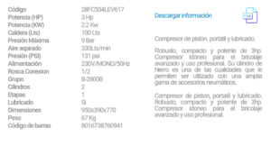 PISTON-100-LTS-3HP-descripcion